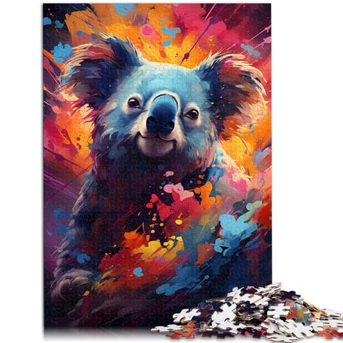 1000-teiliges Puzzle für Erwachsene, Koala-Denkspiel, 38x52 cm, einzigartige Geburtstags Teenager ab 14 Jahren von SYUNFEI