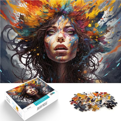 1000-teiliges Puzzle für Erwachsene, Kunstmalerei, Puzzle, 14,96 x 20,47 Zoll. Helfen Sie dem Gehirn, süchtig machende Spielzeuge zu trainieren, um Geduld zu entwickeln. 1000-teiliges Puzzle für Erwachsene, Kunstmalerei, Puzzle, 14,96 x 20,47 Zoll. Helfen Sie dem Gehirn, süchtig machende Spielzeuge zu trainieren, um Geduld zu entwickeln. von SYUNFEI