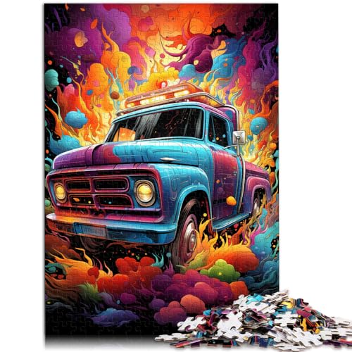 1000-teiliges Puzzle für Erwachsene, LKW, entspannendes, intellektuelles Lernspielzeug, 14,96 x 20,47 Zoll, anspruchsvoll, Aber unterhaltsam 1000-teiliges Puzzle für Erwachsene, LKW, entspannendes, intellektuelles Lernspielzeug, 14,96 x 20,47 Zoll, anspruchsvoll, Aber unterhaltsam von SYUNFEI
