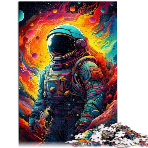 1000-teiliges Puzzle für Erwachsene, Malen, Astronauten-Lernspiel, Herausforderungsspielzeug, 19,7 x 29,5 Zoll, geeignet für Teenager ab 14 Jahren 1000-teiliges Puzzle für Erwachsene, Malen, Astronauten-Lernspiel, Herausforderungsspielzeug, 19,7 x 29,5 Zoll, geeignet für Teenager ab 14 Jahren von SYUNFEI