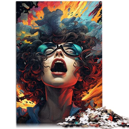 1000-teiliges Puzzle für Erwachsene, Malen, Mädchen, Lernspielzeug, ganze Familie, 50 x 75 cm, für 14-Jährige 1000-teiliges Puzzle für Erwachsene, Malen, Mädchen, Lernspielzeug, ganze Familie, 50 x 75 cm, für 14-Jährige von SYUNFEI