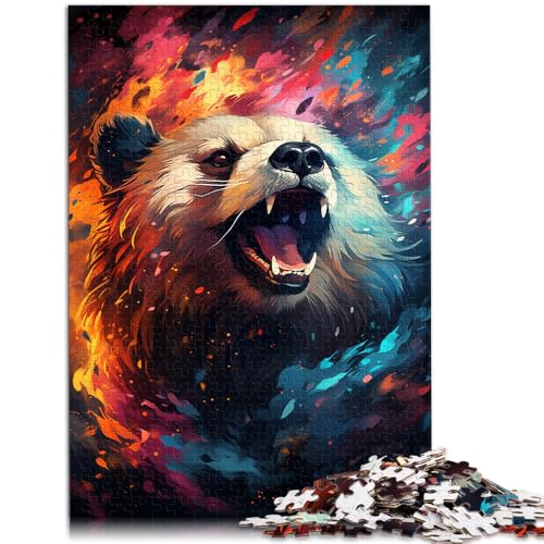 1000-teiliges Puzzle für Erwachsene, Malen, Panda, Lernspielzeug, Lernspiel für Geburtstag, Weihnachten, 26x38cm 1000-teiliges Puzzle für Erwachsene, Malen, Panda, Lernspielzeug, Lernspiel für Geburtstag, Weihnachten, 26x38cm von SYUNFEI