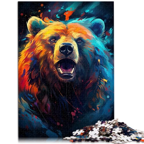 1000-teiliges Puzzle für Erwachsene, Puzzle „Malen mit Bären“, Quizspiel, 19,7 x 29,5 Zoll, anspruchsvolles Puzzlespiel und Familienspiel, geeignet für Kinder und Jugendliche ab 14 Jahren 1000-teiliges Puzzle für Erwachsene, Puzzle „Malen mit Bären“, Quizspiel, 19,7 x 29,5 Zoll, anspruchsvolles Puzzlespiel und Familienspiel, geeignet für Kinder und Jugendliche ab 14 Jahren von SYUNFEI