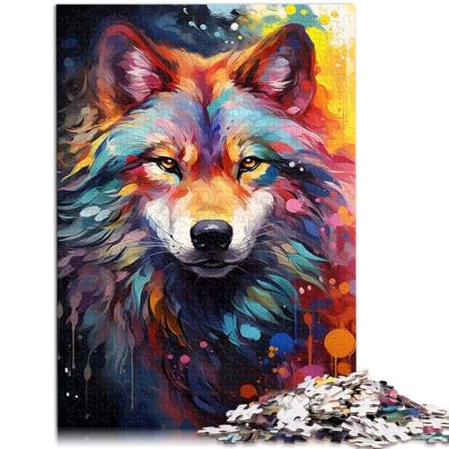 1000-teiliges Puzzle für Erwachsene, Space Wolf, dekomprimierendes, intellektuelles Lernspielzeug, 19,7 x 29,5 Zoll, tolles Geschenk für Spiele 1000-teiliges Puzzle für Erwachsene, Space Wolf, dekomprimierendes, intellektuelles Lernspielzeug, 19,7 x 29,5 Zoll, tolles Geschenk für Spiele von SYUNFEI