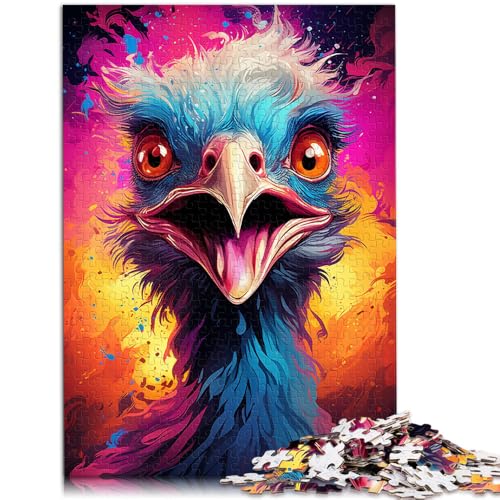 1000-teiliges Puzzle für Erwachsene, Strauß, anspruchsvolles Spiel, Geschenke, 26 x 38cm, tolles Geschenk für Spiele für Teenager ab 14 Jahren 1000-teiliges Puzzle für Erwachsene, Strauß, anspruchsvolles Spiel, Geschenke, 26 x 38cm, tolles Geschenk für Spiele für Teenager ab 14 Jahren von SYUNFEI