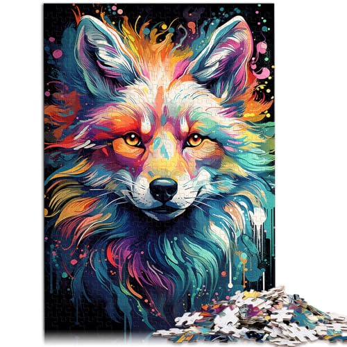1000-teiliges Puzzle für Erwachsene, Weihnachtsfuchs, anspruchsvolles Spiel, Geschenke,50x75cm, anspruchsvolles, unterhaltsames Spiel für die ganze Familie 1000-teiliges Puzzle für Erwachsene, Weihnachtsfuchs, anspruchsvolles Spiel, Geschenke,50x75cm, anspruchsvolles, unterhaltsames Spiel für die ganze Familie von SYUNFEI