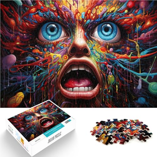 1000-teiliges Puzzle für Erwachsene, anspruchsvolles Monster-Spiel, 26 x 38cm, Geschenke für Freunde und Familie, für Teenager ab 14 Jahren von SYUNFEI