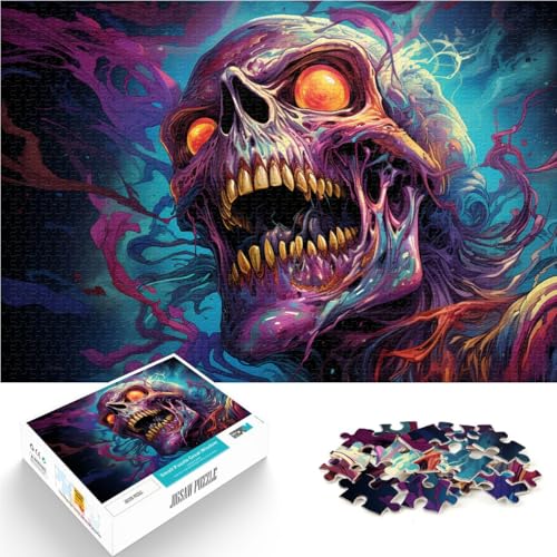 1000-teiliges Puzzle für Erwachsene, böse, seltsame Spezies, Puzzle, Wanddekoration, 19,7 x 29,5 Zoll, Geschenke für Freunde und Familie von SYUNFEI