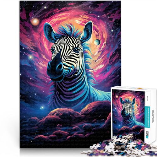 1000-teiliges Puzzle für Erwachsene, Zebra-Denkspiel, Spaß für zu Hause, Aktivitäten, Geburtstagsgeschenk, Reisegeschenk, 10,27 x 14,96 Zoll, für Teenager ab 14 Jahren 1000-teiliges Puzzle für Erwachsene, Zebra-Denkspiel, Spaß für zu Hause, Aktivitäten, Geburtstagsgeschenk, Reisegeschenk, 10,27 x 14,96 Zoll, für Teenager ab 14 Jahren von SYUNFEI