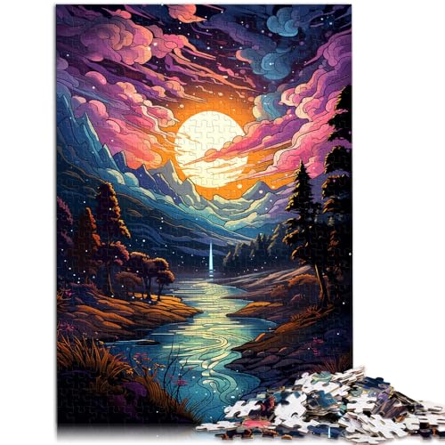 1000-teiliges Puzzle für Erwachsene, schöne Landschaft, Denksportspiel,50x75cm, tolles Teenager ab 14 Jahren 1000-teiliges Puzzle für Erwachsene, schöne Landschaft, Denksportspiel,50x75cm, tolles Teenager ab 14 Jahren von SYUNFEI