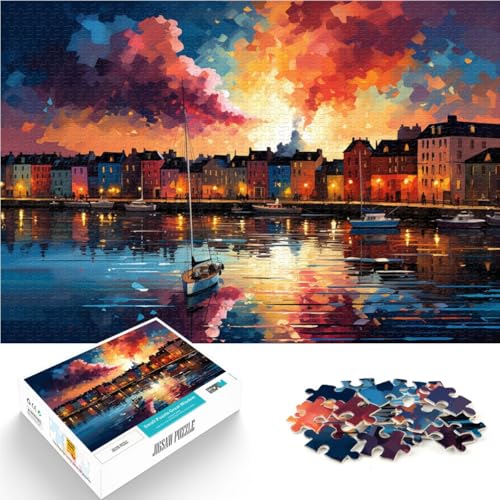 1000-teiliges Puzzle für Erwachsene, Landschaftskunst, anspruchsvolles Spiel, Puzzle, Lernspiel für Geburtstag, Weihnachten, 26x38cm, für 14-Jährige 1000-teiliges Puzzle für Erwachsene, Landschaftskunst, anspruchsvolles Spiel, Puzzle, Lernspiel für Geburtstag, Weihnachten, 26x38cm, für 14-Jährige von SYUNFEI