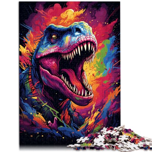 Puzzle für Erwachsene, 1000 Teile, Zeichnung eines Dinosauriers, Denkspiel, Weihnachtswunschliste mit Weihnachtsmann,50x75cm, für Jugendliche ab 14 Jahren Puzzle für Erwachsene, 1000 Teile, Zeichnung eines Dinosauriers, Denkspiel, Weihnachtswunschliste mit Weihnachtsmann,50x75cm, für Jugendliche ab 14 Jahren von SYUNFEI