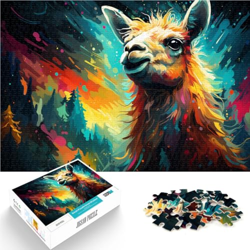 Puzzle für Erwachsene, 2000 Teile, Alpaka, Präzisionsschnitt-Puzzle, Herausforderung für die Gehirnintelligenz, süchtig machendes Spielzeug, 70 x 100 cm, Puzzle für Erwachsene, 2000 Teile, Alpaka, Präzisionsschnitt-Puzzle, Herausforderung für die Gehirnintelligenz, süchtig machendes Spielzeug, 70 x 100 cm, von SYUNFEI