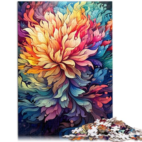 Puzzle 2000 Teile für Erwachsene, Farbmalerei, Blumen, als Geburtstagsgeschenk, Wanddekoration, 70 x 100 cm, für Teenager ab 14 Jahren von SYUNFEI