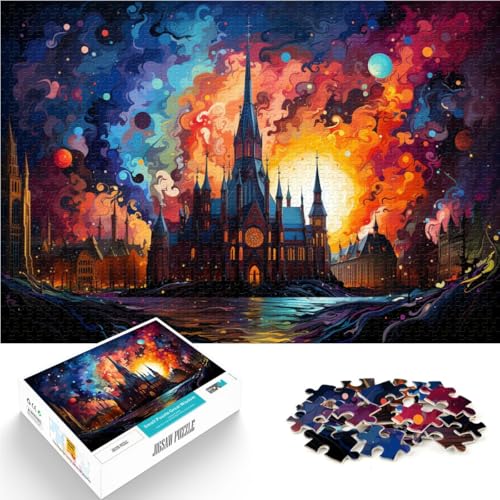 2000-teiliges Puzzle für Erwachsene, Göteborger Dom, Spielzeug, Denkspiel, ganze Familie, 27,56 x 39,37 Zoll von SYUNFEI