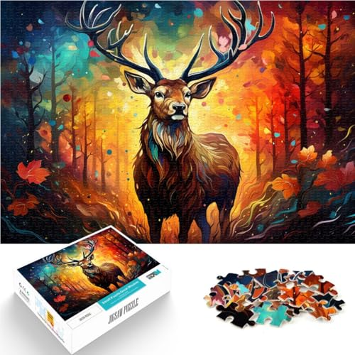 2000-teiliges Puzzle für Erwachsene, Hirschspiel, Spielzeug, Herausforderung für die Gehirnintelligenz, süchtig machendes Spielzeug, 27,56 x 39,37 Zoll, 2000-teiliges Puzzle für Erwachsene, Hirschspiel, Spielzeug, Herausforderung für die Gehirnintelligenz, süchtig machendes Spielzeug, 27,56 x 39,37 Zoll, von SYUNFEI