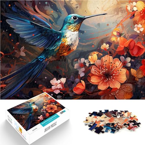 2000-teiliges Puzzle für Erwachsene, Kunst zum Malen von Kolibris, Lernspielzeug, 27,56 x 39,37 Zoll, perfekte Dekoration 2000-teiliges Puzzle für Erwachsene, Kunst zum Malen von Kolibris, Lernspielzeug, 27,56 x 39,37 Zoll, perfekte Dekoration von SYUNFEI