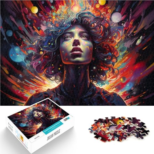 2000-teiliges Puzzle für Erwachsene, Menschen, Weltraum, Spielzeug, Denkspiel, Herausforderung für die Gehirnintelligenz, süchtig machendes Spielzeug, 70 x 100 cm, von SYUNFEI