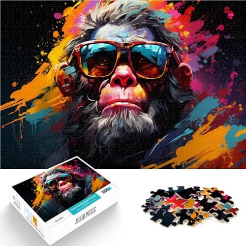 2000-teiliges Puzzle für Erwachsene, Orang-Utan-Quizspiel, 27,56 x 39,37 Zoll, Stressabbau für Teenager ab 14 Jahren von SYUNFEI
