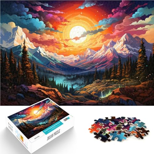 2000-teiliges Puzzle für Erwachsene, Berge der Sierra Nevada, entspannendes, intellektuelles Lernspielzeug, gutes Geschenk, 70 x 100 cm, für 14-Jährige 2000-teiliges Puzzle für Erwachsene, Berge der Sierra Nevada, entspannendes, intellektuelles Lernspielzeug, gutes Geschenk, 70 x 100 cm, für 14-Jährige von SYUNFEI