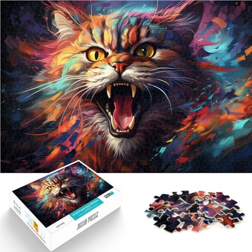 2000-teiliges Puzzle für Erwachsene, Tierkunst, Katzenspielzeug, Denkspiel, 27,56 x 39,37 Zoll, Weihnachtswunschliste mit Weihnachtsmann 2000-teiliges Puzzle für Erwachsene, Tierkunst, Katzenspielzeug, Denkspiel, 27,56 x 39,37 Zoll, Weihnachtswunschliste mit Weihnachtsmann von SYUNFEI