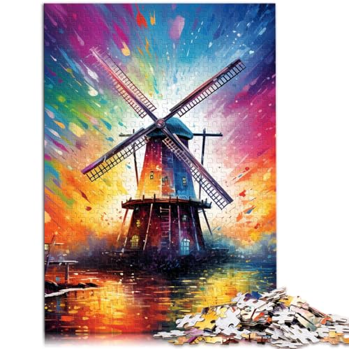 Puzzle für Erwachsene, 2000 Teile, Bunte Windmühlen, das Puzzle, Lernspiel für Geburtstag, Weihnachten, 70 x 100 cm, für 14-Jährige Puzzle für Erwachsene, 2000 Teile, Bunte Windmühlen, das Puzzle, Lernspiel für Geburtstag, Weihnachten, 70 x 100 cm, für 14-Jährige von SYUNFEI