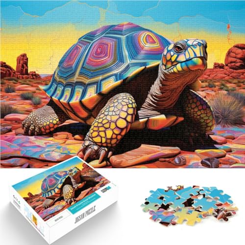 2000-teiliges Puzzle für Erwachsene, Schildkröte, Lernspiele für Zuhause, DIY-Spielzeug, Weihnachtswunschliste mit Weihnachtsmann, 70 x 100 cm, von SYUNFEI
