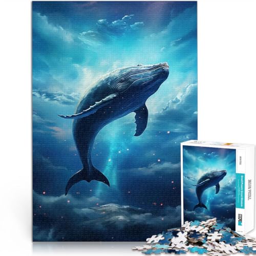 Ätherische Erkundung 1000-teiliges Puzzle für Teenager Spielzeug Lernspiele Stressabbau Geeignet für die Schreibtischdekoration 38x26cm von SYUNFEI