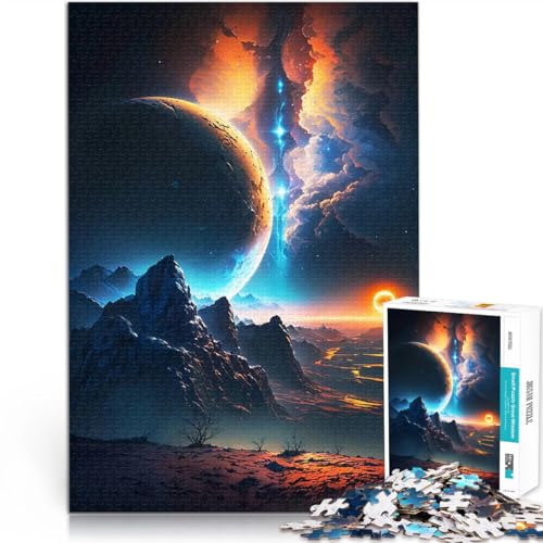Ätherische Zwielichtgipfel Puzzle für Teenager 1000 Teile Lernspiel-Herausforderungsspielzeug Geburtstagsgeschenk, Geschenke 38x26cm Ätherische Zwielichtgipfel Puzzle für Teenager 1000 Teile Lernspiel-Herausforderungsspielzeug Geburtstagsgeschenk, Geschenke 38x26cm von SYUNFEI