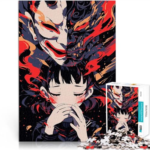 Abnormaler Kern Puzzle für Jugendliche 1000 Teile Dekomprimierendes intellektuelles Lernspielzeug Heimdekoration Spielzeug 38x26cm von SYUNFEI