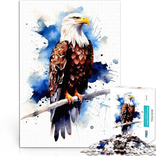 Adler 1000-teilige Puzzles für Erwachsene Helfen Sie dem Gehirn, süchtig machende Spielzeuge zu trainieren, um Geduld zu entwickeln EIN Kunstwerk 38x26cm Adler 1000-teilige Puzzles für Erwachsene Helfen Sie dem Gehirn, süchtig machende Spielzeuge zu trainieren, um Geduld zu entwickeln EIN Kunstwerk 38x26cm von SYUNFEI