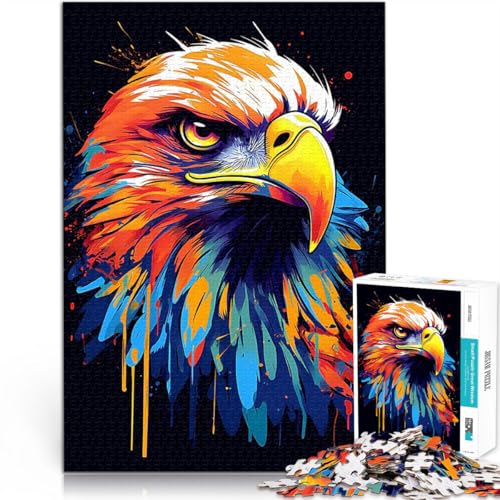 Adler Amerikanischer Geistervogel Puzzle 2000 Teile für Teenager Herausforderndes Spiel Lernspiel für Geburtstag, Weihnachten 70x100cm Adler Amerikanischer Geistervogel Puzzle 2000 Teile für Teenager Herausforderndes Spiel Lernspiel für Geburtstag, Weihnachten 70x100cm von SYUNFEI