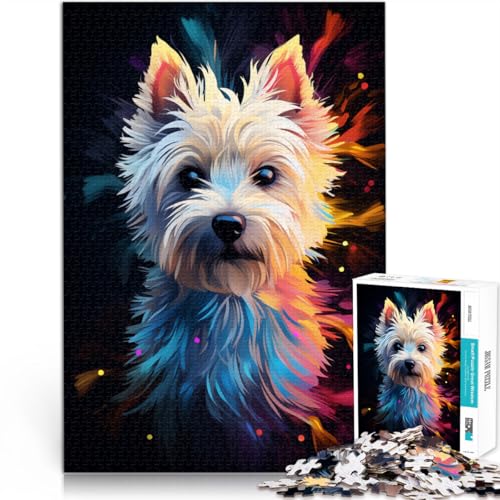 Puzzle für Erwachsene, 1000 Teile, farbenfrohes kosmisches Planeten-Puzzle, anspruchsvolles Spiel, 26 x 38cm, tolles Geschenk für die ganze Familie von SYUNFEI