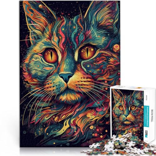1000-teiliges Puzzle für Erwachsene, Cosmic High Learning, Lernspielzeug, 26 x 38cm, Kunstwerk für Teenager ab 14 Jahren von SYUNFEI