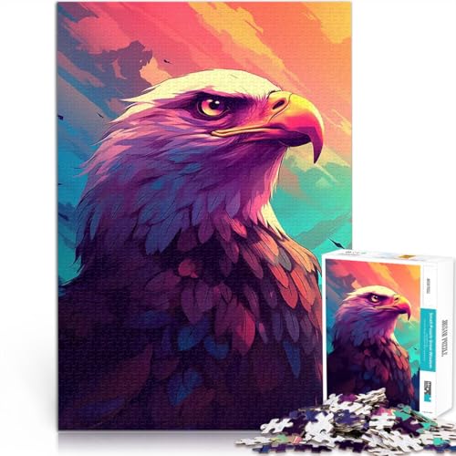 Amerikanischer Adler 2000-teiliges Puzzle für Teenager Spielzeug-Intellektuelles Spiel Lernspiel für Geburtstag, Weihnachten 70x100cm Amerikanischer Adler 2000-teiliges Puzzle für Teenager Spielzeug-Intellektuelles Spiel Lernspiel für Geburtstag, Weihnachten 70x100cm von SYUNFEI