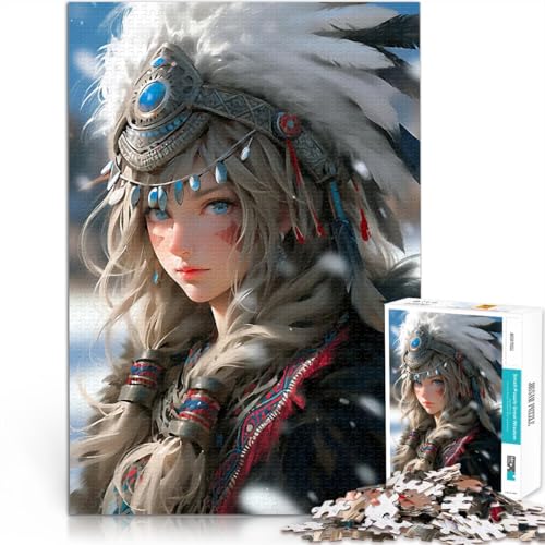 Amerikanisches Mädchen 1000-teiliges Puzzle für Erwachsene lustige Spiele für die ganze Familie Tolle Geschenke und Spielzeuge 38x26cm Amerikanisches Mädchen 1000-teiliges Puzzle für Erwachsene lustige Spiele für die ganze Familie Tolle Geschenke und Spielzeuge 38x26cm von SYUNFEI