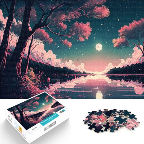 Anime-Landschaft 1000-Teile-Puzzle für Teenager Helfen Sie dem Gehirn, süchtig machende Spielzeuge zu trainieren, um Geduld zu entwickeln Geburtstagsgeschenk 38x26cm Anime-Landschaft 1000-Teile-Puzzle für Teenager Helfen Sie dem Gehirn, süchtig machende Spielzeuge zu trainieren, um Geduld zu entwickeln Geburtstagsgeschenk 38x26cm von SYUNFEI