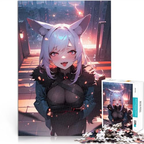 Anime Mädchen Neon Horizon 1000-teilige Puzzles für Teenager Quizspiel Wanddekoration Einzigartige Geburtstags 38x26cm Anime Mädchen Neon Horizon 1000-teilige Puzzles für Teenager Quizspiel Wanddekoration Einzigartige Geburtstags 38x26cm von SYUNFEI