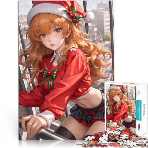 Anime-Mädchen in Weihnachtsmütze Waifu Teenager 2000 Teile Puzzle Denkspiel Wanddekoration Einzigartige Geburtstags 70x100cm Anime-Mädchen in Weihnachtsmütze Waifu Teenager 2000 Teile Puzzle Denkspiel Wanddekoration Einzigartige Geburtstags 70x100cm von SYUNFEI