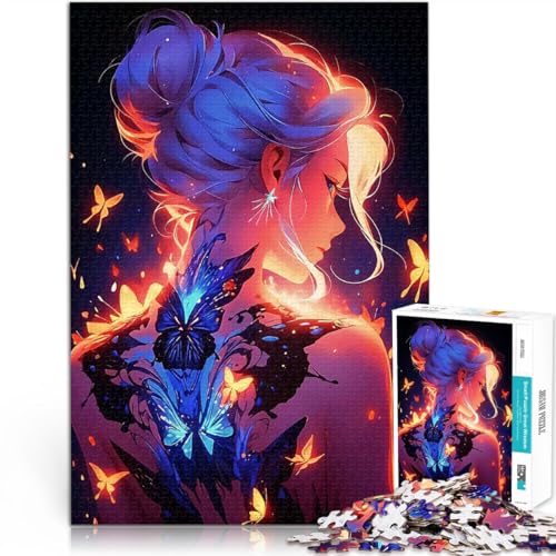 Anime Mädchen magisch Japan Teenager-Puzzles 2000 Teile Spielzeug Lernspiele Stressabbau Einzigartige Geburtstags- und Geschenkideen 70x100cm von SYUNFEI