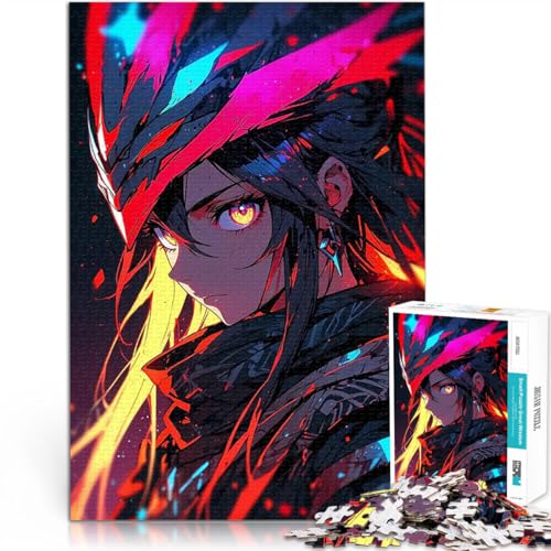 Anime-Mädchen mit roter Kopfbedeckung 1000-teiliges Puzzle für Erwachsene Quizspiel Lustige Aktivitäten für zu Hause, Geburtstagsgeschenk, Reisegeschenk, 38x26cm Anime-Mädchen mit roter Kopfbedeckung 1000-teiliges Puzzle für Erwachsene Quizspiel Lustige Aktivitäten für zu Hause, Geburtstagsgeschenk, Reisegeschenk, 38x26cm von SYUNFEI