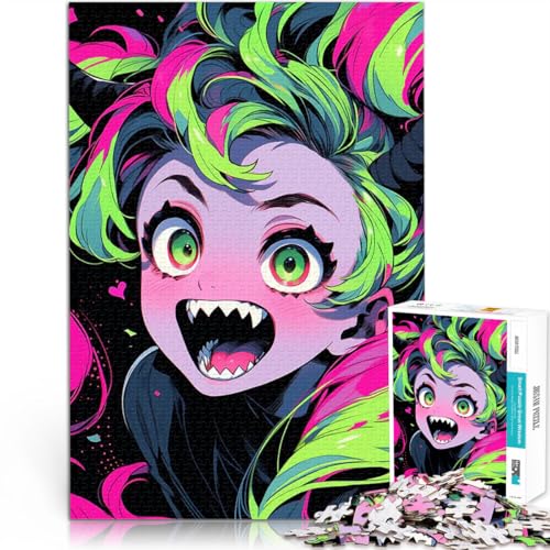 Anime-Monstermädchen 1000-teilige Puzzles für Teenager Spielzeug für die ganze Familie Jedes Stück ist einzigartig – Anspruchsvolles Familienspiel 38x26cm Anime-Monstermädchen 1000-teilige Puzzles für Teenager Spielzeug für die ganze Familie Jedes Stück ist einzigartig – Anspruchsvolles Familienspiel 38x26cm von SYUNFEI