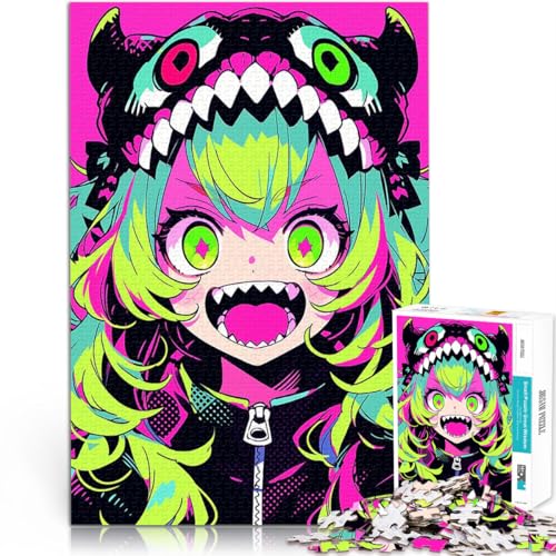 Anime-Monstermädchen Puzzle 2000 Teile für Erwachsene pädagogische Herausforderung Jedes Stück ist einzigartig – Anspruchsvolles Familienspiel 70x100cm Anime-Monstermädchen Puzzle 2000 Teile für Erwachsene pädagogische Herausforderung Jedes Stück ist einzigartig – Anspruchsvolles Familienspiel 70x100cm von SYUNFEI