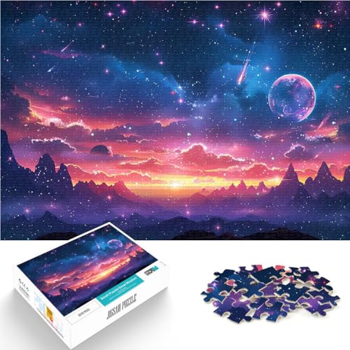 Astrales Leuchten 1000-teilige Puzzles für Teenager Geschenke zum Suchbegriff: Herausfordernde Spiele Gutes Geschenk 38x26cm Astrales Leuchten 1000-teilige Puzzles für Teenager Geschenke zum Suchbegriff: Herausfordernde Spiele Gutes Geschenk 38x26cm von SYUNFEI