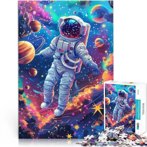 Astronaut im Weltraum 1000-teilige Puzzles für Teenager Spiele Spielzeug Geschenk Jedes Stück ist einzigartig – Anspruchsvolles Familienspiel 38x26cm Astronaut im Weltraum 1000-teilige Puzzles für Teenager Spiele Spielzeug Geschenk Jedes Stück ist einzigartig – Anspruchsvolles Familienspiel 38x26cm von SYUNFEI