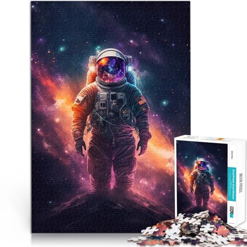 Astronaut im Weltraum Puzzle für Erwachsene, 2000 Teile Lernspiele DIY Spielzeug Wanddekoration Einzigartige Geburtstags 70x100cm von SYUNFEI
