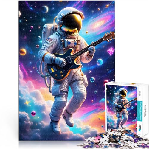 Astronaut mit Gitarre 2000 Teenager-Teile-Puzzle Geschenke zum Suchbegriff: Herausfordernde Spiele EIN Kunstwerk 70x100cm von SYUNFEI