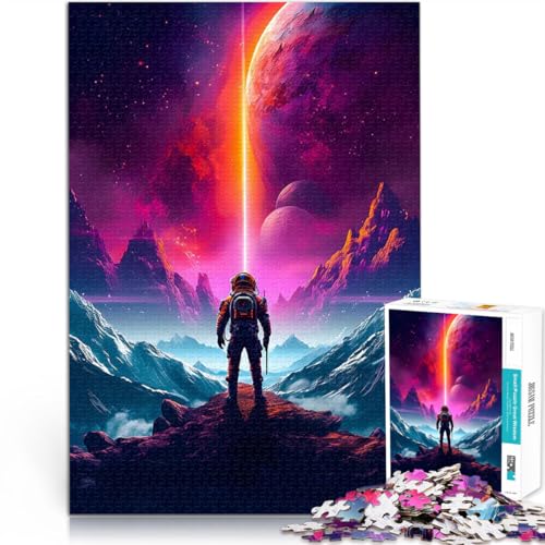 Astronautenabenteuer Puzzle für Erwachsene mit 1000 Teilen Staycation: Zeit totschlagen Wunschliste mit dem Weihnachtsmann 38x26cm Astronautenabenteuer Puzzle für Erwachsene mit 1000 Teilen Staycation: Zeit totschlagen Wunschliste mit dem Weihnachtsmann 38x26cm von SYUNFEI