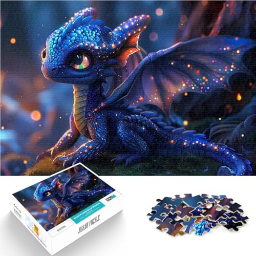 Baby Blauer Drache Puzzle für Teenager 2000 Teile Geschenke zum Suchbegriff: Herausfordernde Spiele tolles Geschenk 70x100cm Baby Blauer Drache Puzzle für Teenager 2000 Teile Geschenke zum Suchbegriff: Herausfordernde Spiele tolles Geschenk 70x100cm von SYUNFEI