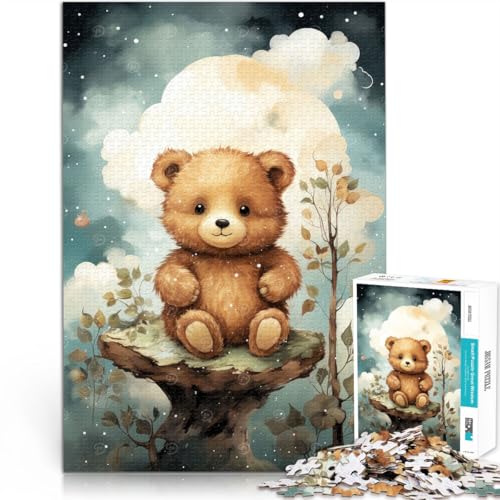 Babybär Teenager 1000-teiliges Puzzle Gehirnintelligenz-Herausforderung süchtig machendes Spielzeug Geschenkideen 38x26cm Babybär Teenager 1000-teiliges Puzzle Gehirnintelligenz-Herausforderung süchtig machendes Spielzeug Geschenkideen 38x26cm von SYUNFEI